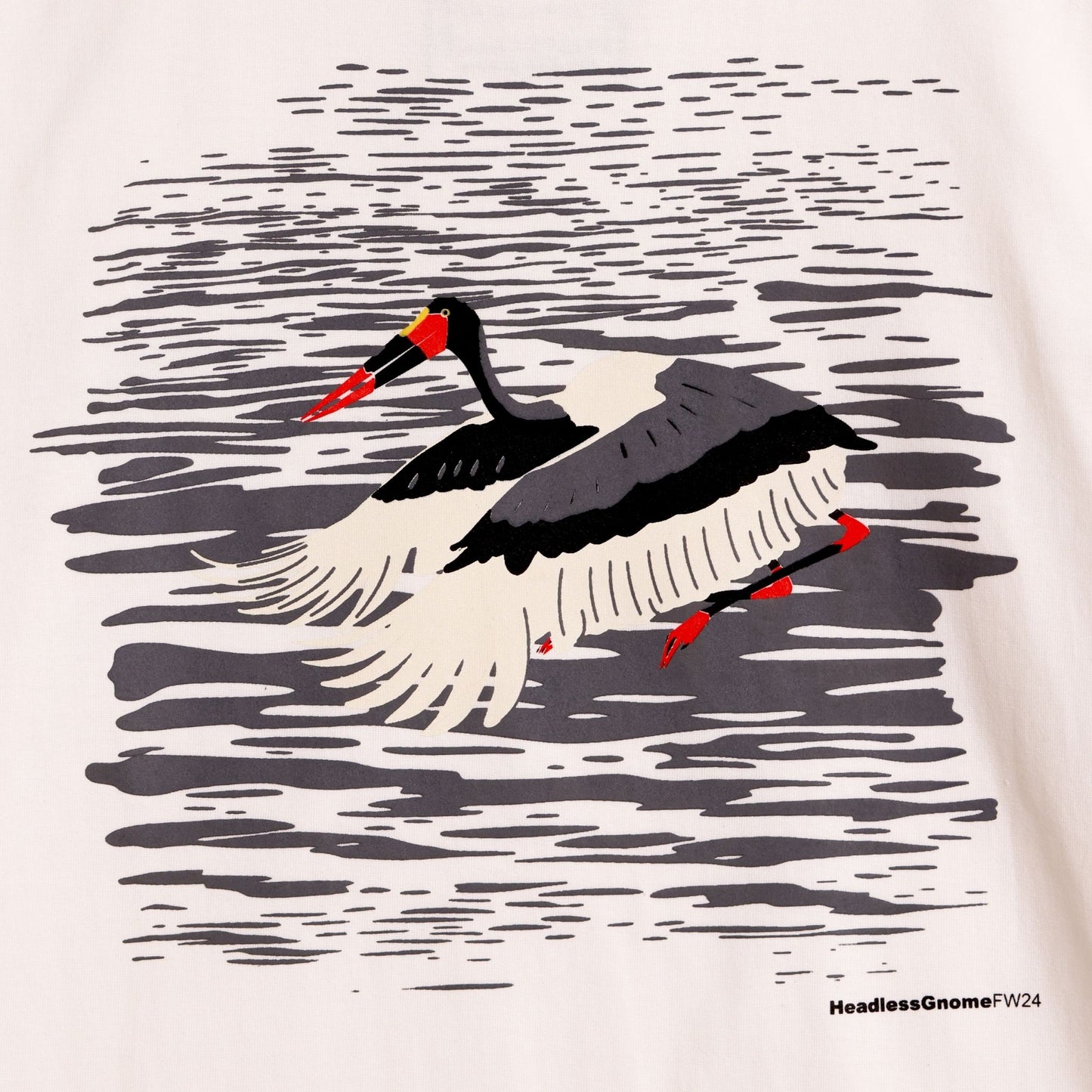 The Painting oversized t-shirt with graphic print